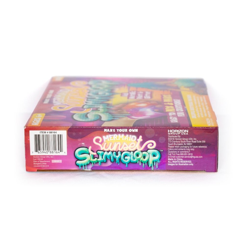 Girls Mermaid Sunset SlimyGloop Make Your Own Slime Mix & Make Toy Kit - Picture 2 of 3